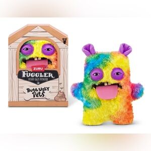 Fuggler Butt Ugly Pets 9â Cheeky Chonky Guinea Pig Funny Ugly Monster Plush ZURU